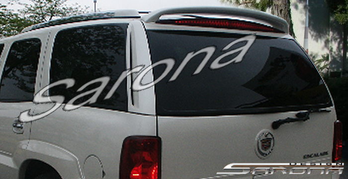 Custom Cadillac Escalade Roof Wing  SUV/SAV/Crossover (2002 - 2006) - $240.00 (Manufacturer Sarona, Part #CD-001-RW)